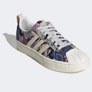 Adidas superstar clearance fleuri