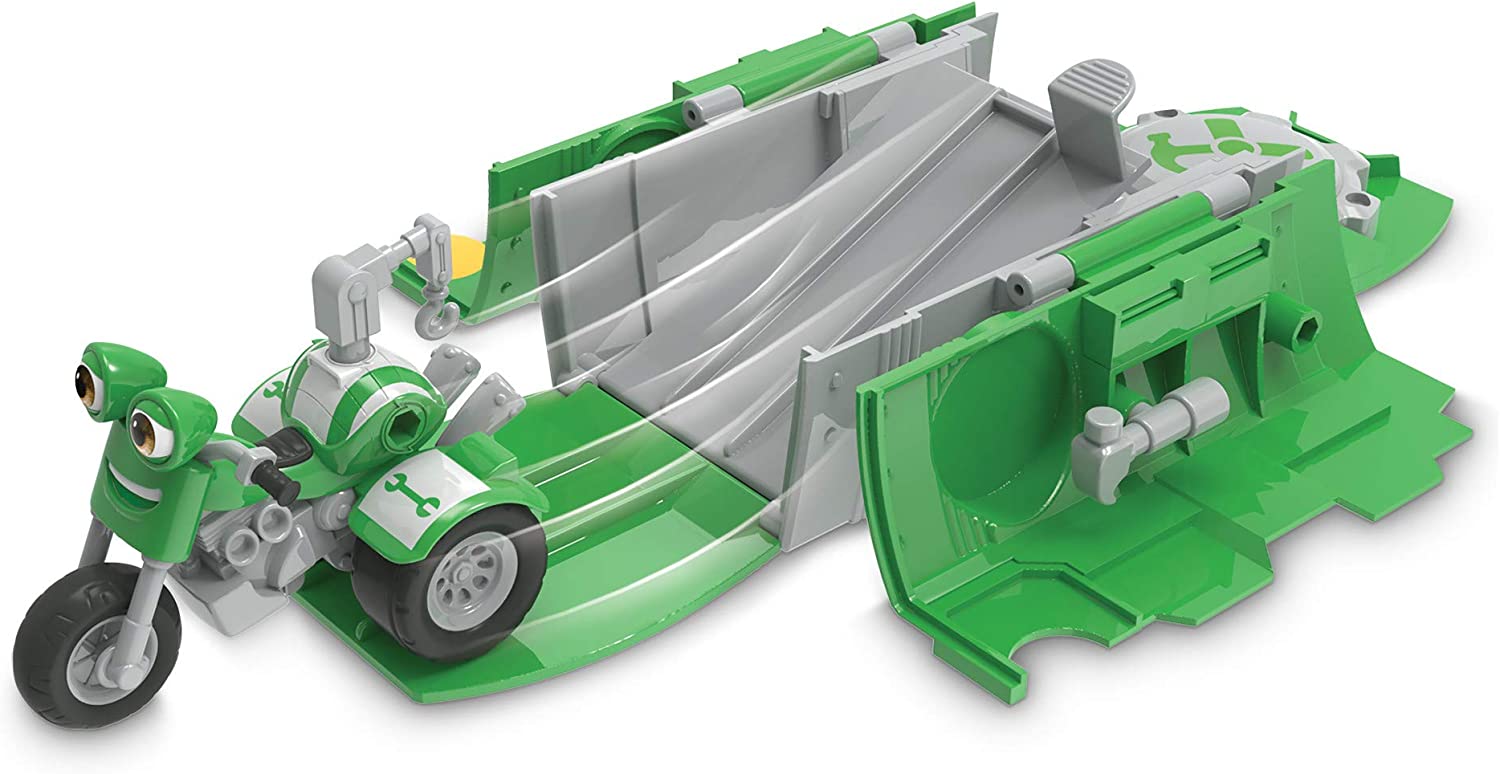 Robby　セット Ricky Zoom com Compartimento de Ferramentas - Dj Pop e Go Playset