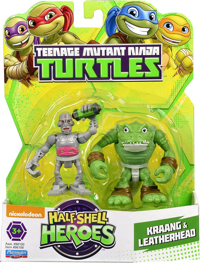 Tartarugas Mutantes Ninjas Half-Shell Kraang e Leatherhead