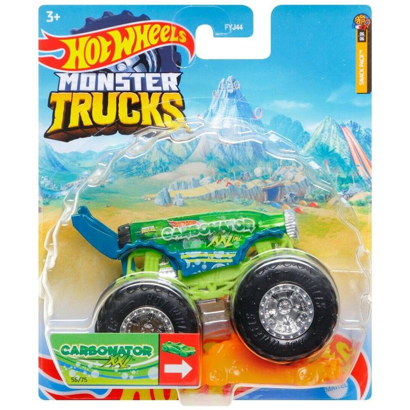 Carrinho Hot Wheels Monster Truck Carbonator XXL FYJ44 - Ri Happy