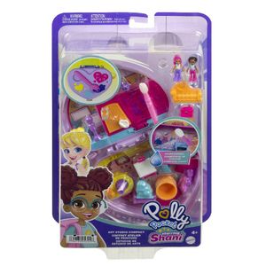 Mini Boneca - Polly Pocket - Polly com Veículo - Carro de Acampamento -  Mattel - Ri Happy