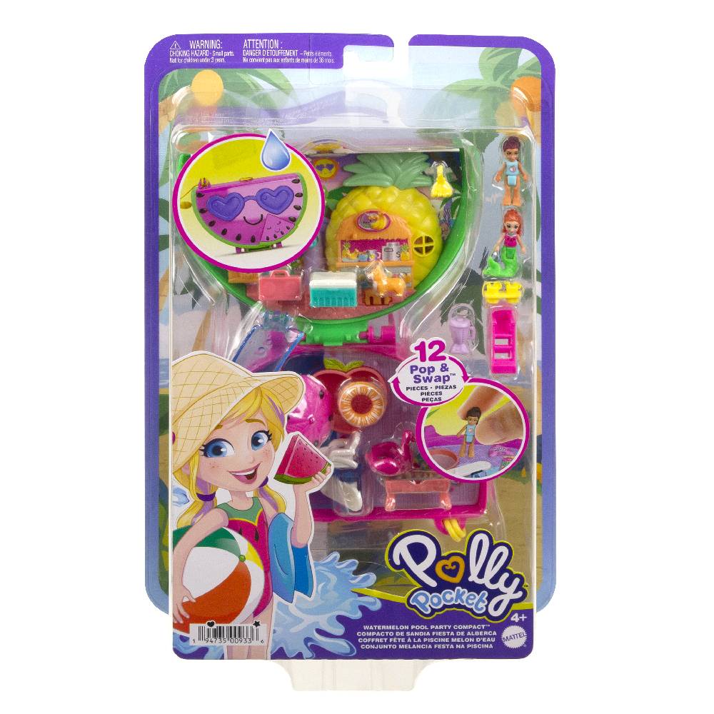 Polly Pocket Diversão Amigos Mini Boneca Colecionavel