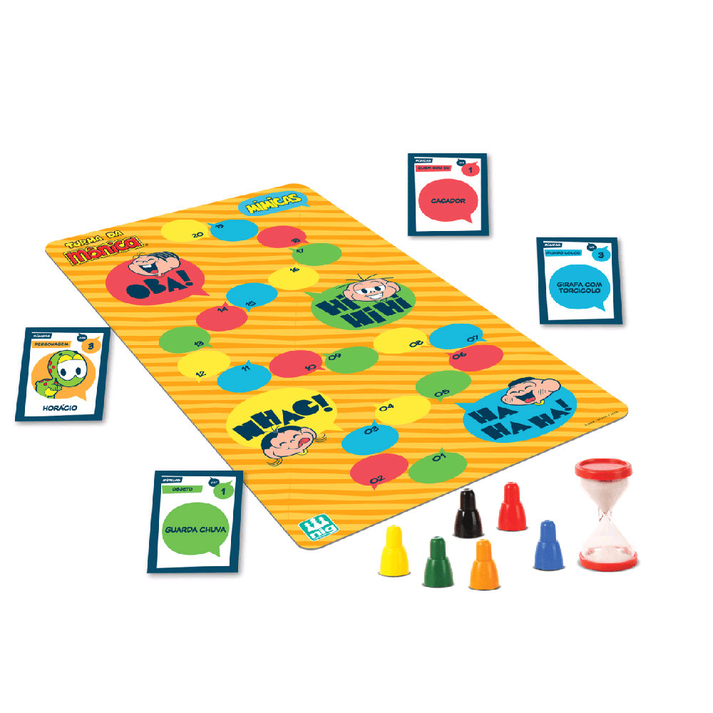 Jogo Mímicas - Turma da Mônica - Ri Happy
