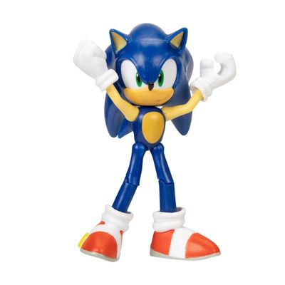 Sonic - Boneco Articulado - Super Sonic - Candide - Ri Happy