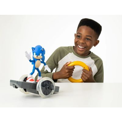 Boneco Sonic 2 Movie Sonic Speed Controle Remoto Candide - Papellotti