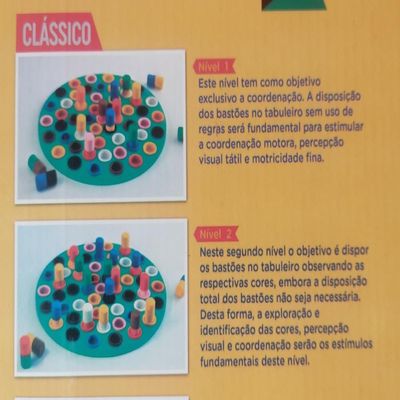 Quebra-Cabeça Infantil Desafio das Cores - Jogo Educativo 20 Peças