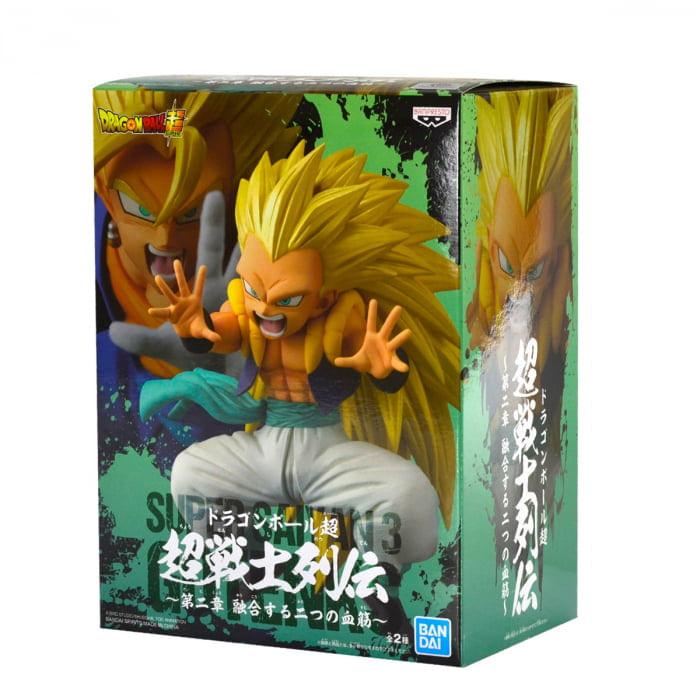 Boneco Dragon Ball Goku Super Saiyajin 3 Chosenshiretsuden