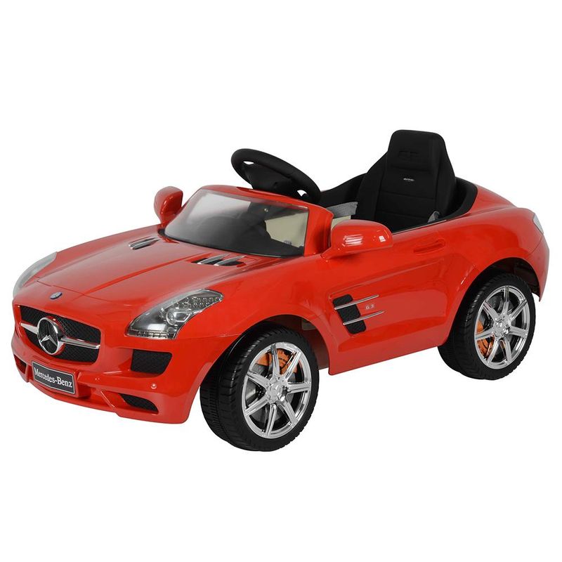 Mini-Veiculo-Eletrico-Infantil---Mercedes-Benz-SLS-AMG---Shiny-Toys---Vermelho-0