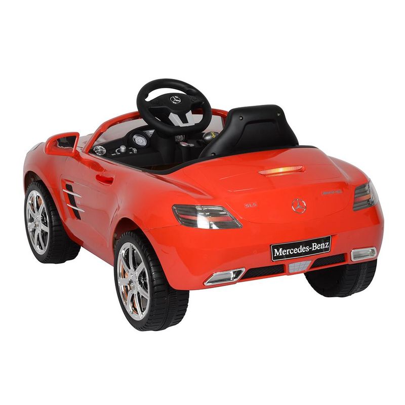 Mini-Veiculo-Eletrico-Infantil---Mercedes-Benz-SLS-AMG---Shiny-Toys---Vermelho-1