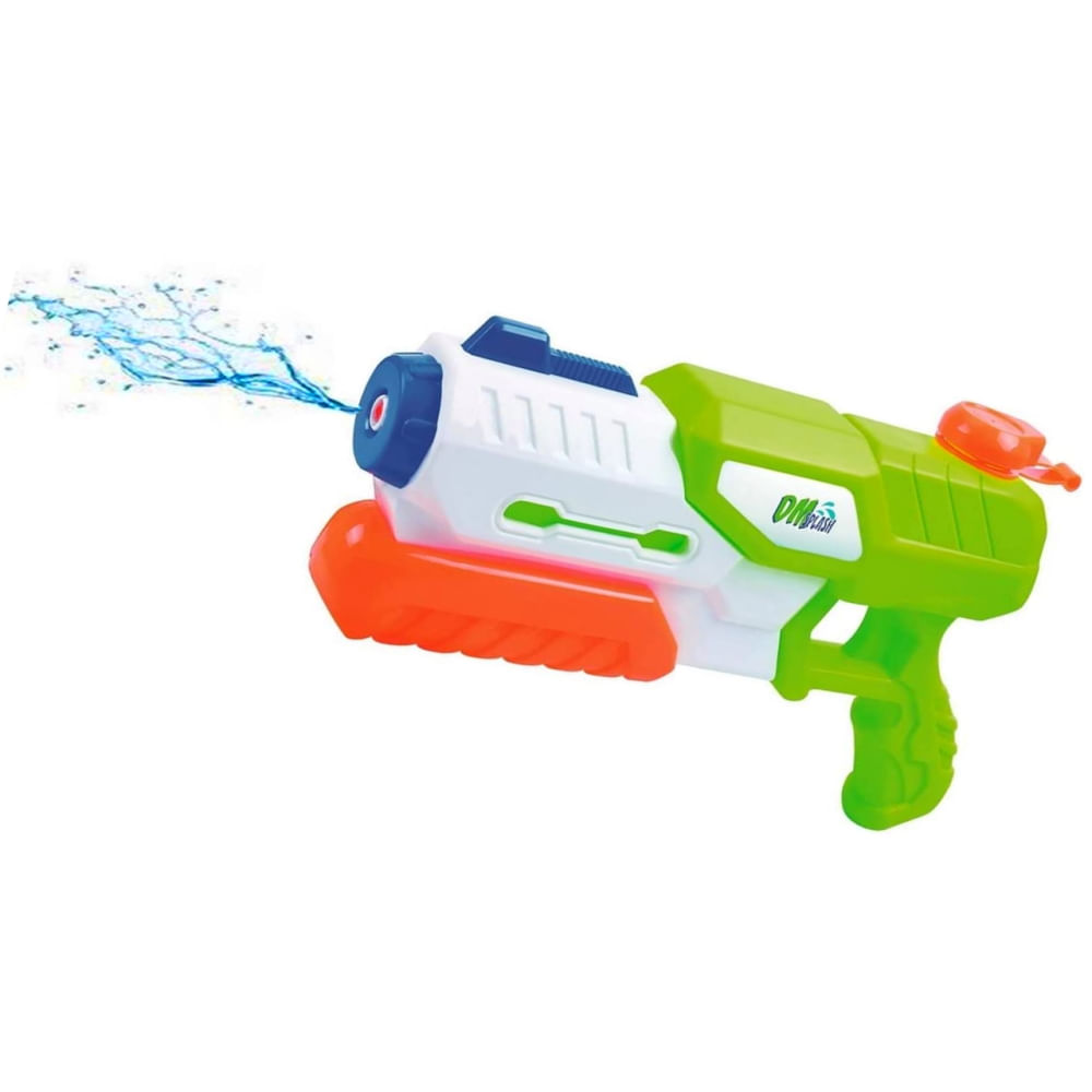 Pistolas de Brinquedo - Super Arminha Lançador De Água Dm Splash - Dmt5409  Dm Brasil