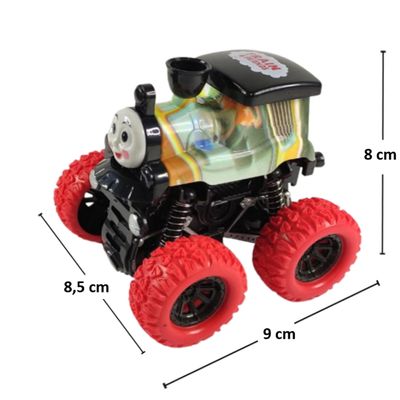 Trem Brinquedo Locomotiva Trenzinho Infantil Vermelho