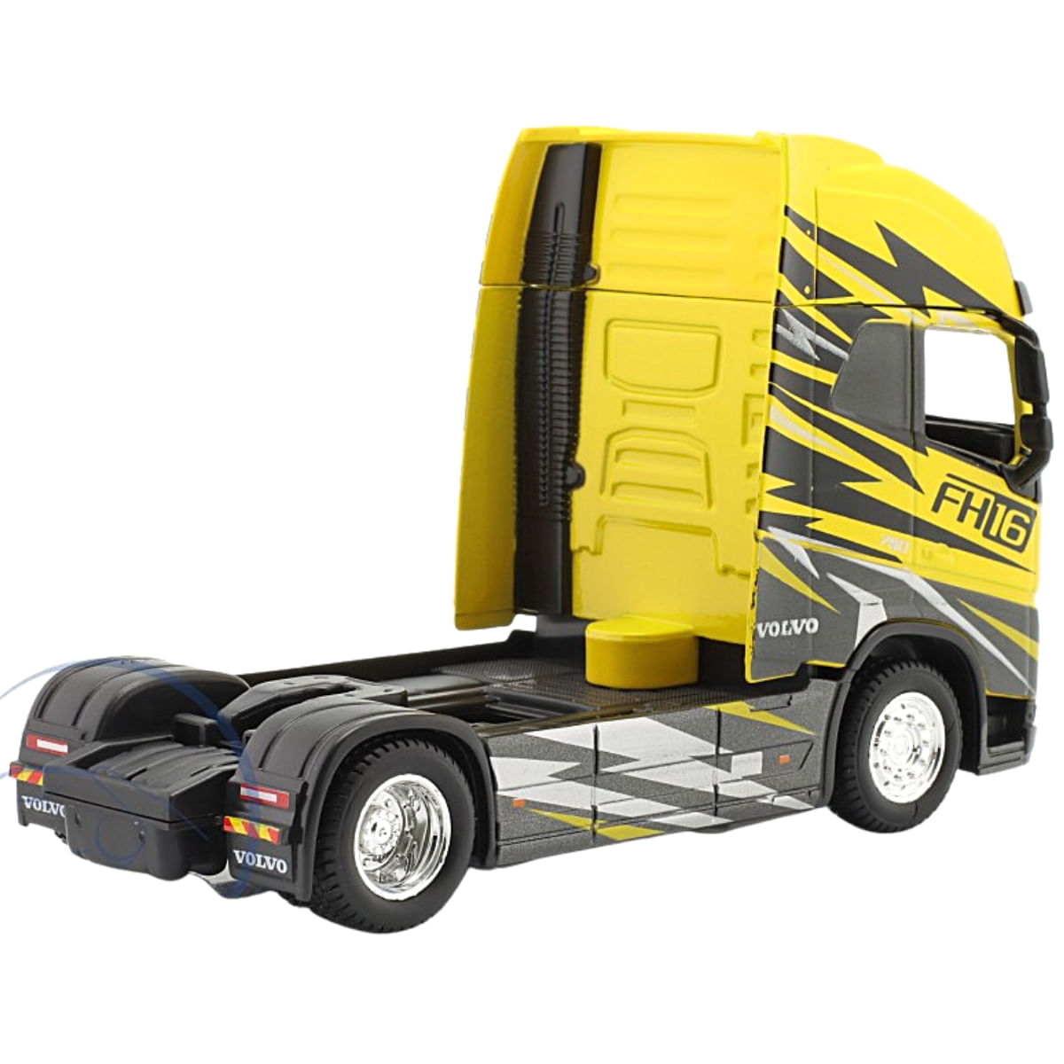 Miniatura Colecionável Caminhão Carreta FH16 750 Vermelho + Caminhão  Articulado A25G Amarelo Volvo 1/64 Maisto em Promoção na Americanas