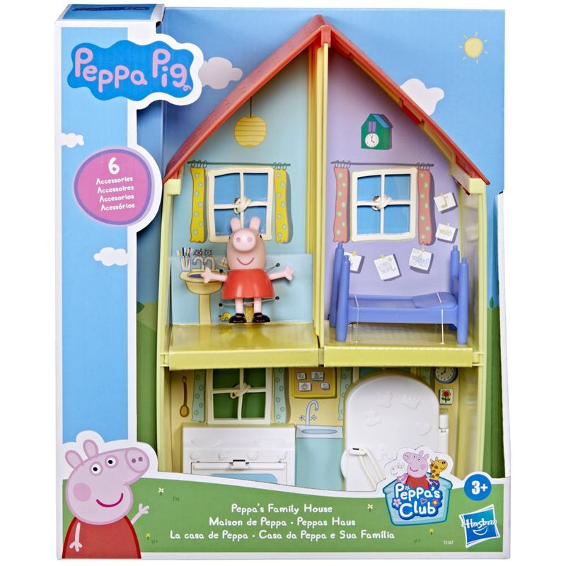 Playset - Peppa Pig - Casa da Peppa e Sua Família - Hasbro