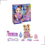 Nova Boneca Baby Alive Interativa Lulu Achoo Loira Hasbro