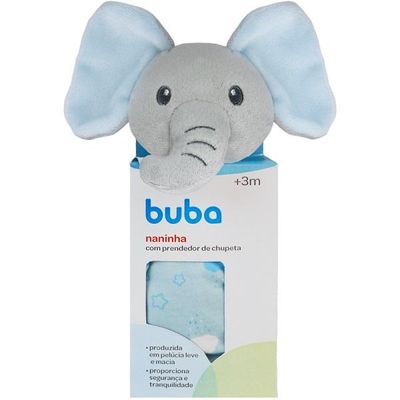 Naninha Para Bebe Bichinhos Com Porta Chupeta (Azul) : :  Brinquedos e Jogos