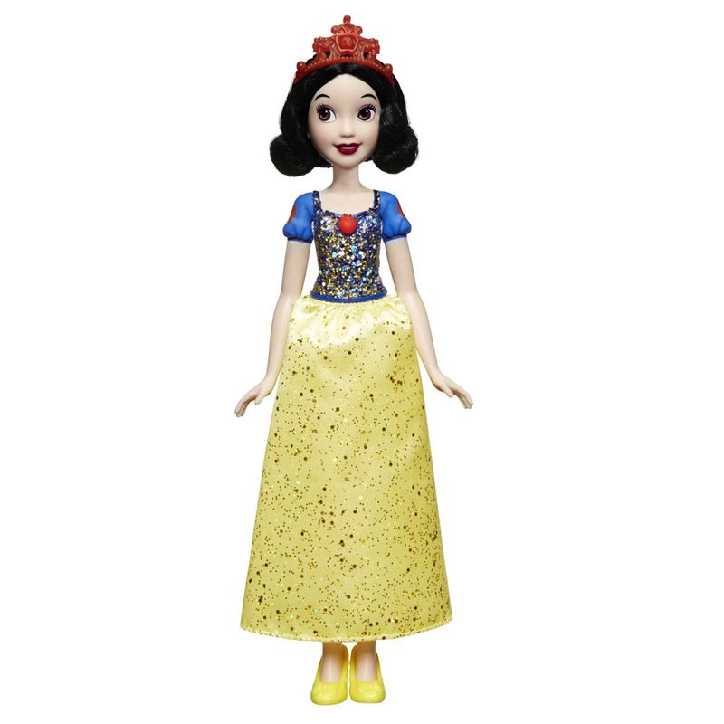 Boneca-Articulada---Princesas-Disney---Branca-de-Neve---Brilho-Real---Figura-Classica---Hasbro