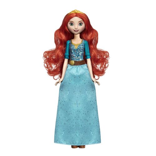 Boneca Articulada - 30 Cm - Princesas Disney - Merida - Brilho Real - Hasbro