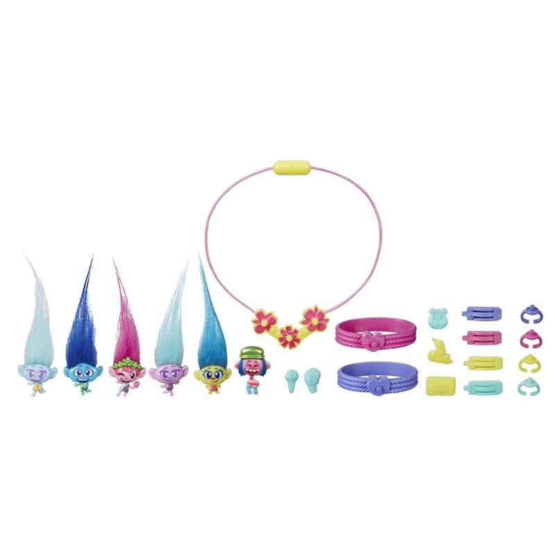 Conjunto-de-Mini-Figuras-com-Acessorios---DreamWorks---Trolls-World-Tour---Grandes-Dancarinos---Hasbro