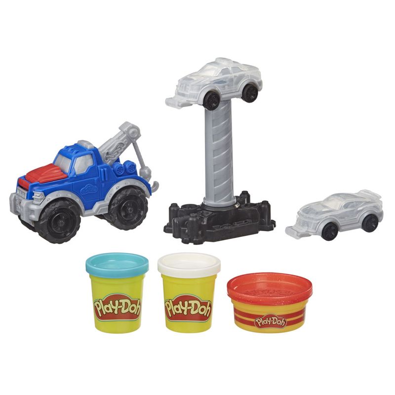 Conjunto-Massa-de-Modelar---Play-Doh---Wheels---Reboque---Hasbro