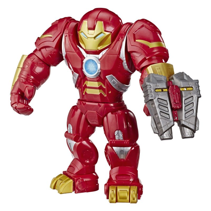 Figura-Articulada-30-Cm---Marvel---Mega-Mighties---Super-Hero-Adventures---Homem-de-Ferro---Hulkbuster---Hasbro