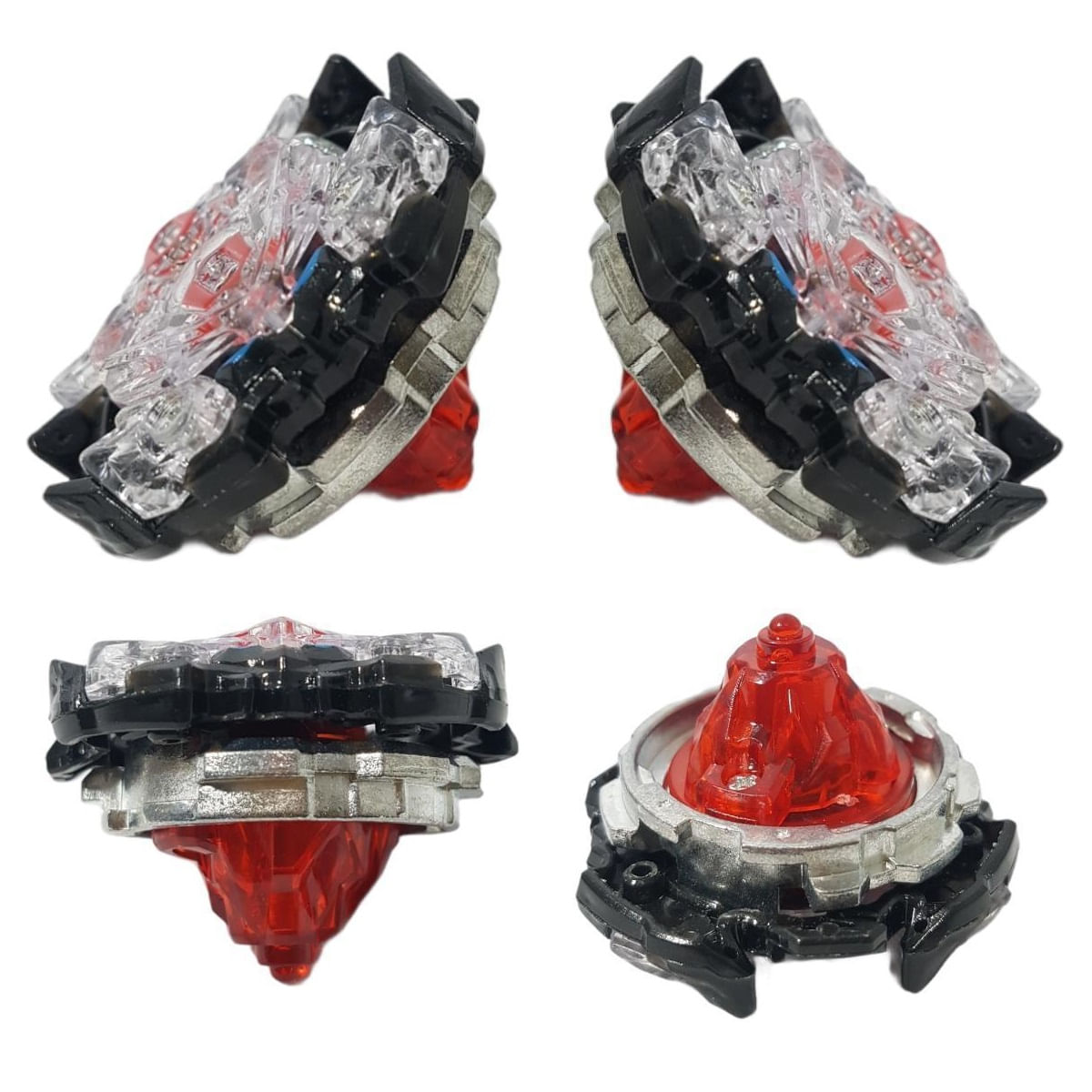 Beyblade Lançador Hasbro QuadStrike Zeal Achilles - Ri Happy