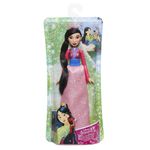 Boneca-Articulada---Princesas-Disney---Mulan---Brilho-Real---Figura-Classica---Hasbro