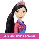 Boneca-Articulada---Princesas-Disney---Mulan---Brilho-Real---Figura-Classica---Hasbro