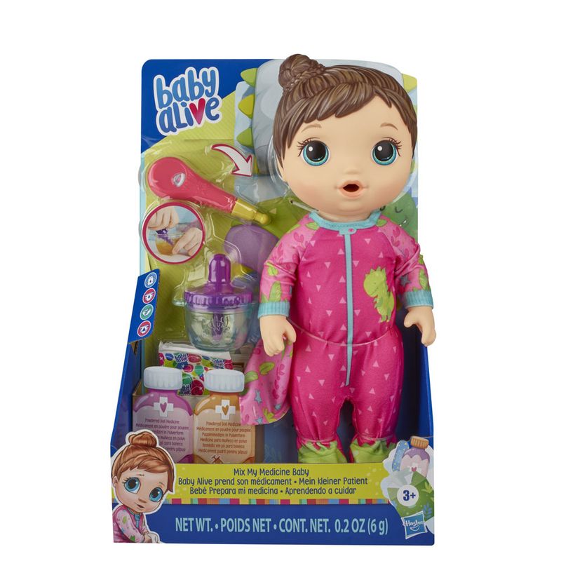 Boneca-Baby-Alive---Aprendendo-a-Cuidar---Morena---Dinossauro---E6942---Hasbro