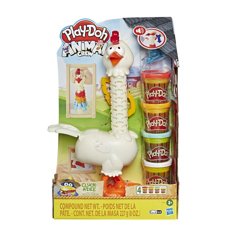 Conjunto-Massa-de-Modelar---Play-Doh---Animal-Crew---Clack-Ade---Hasbro