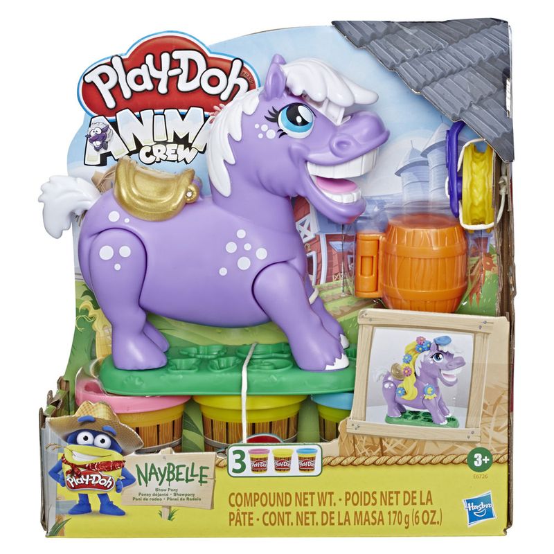 Conjunto-Massa-de-Modelar---Play-Doh---Animal-Crew---Tabele---Hasbro