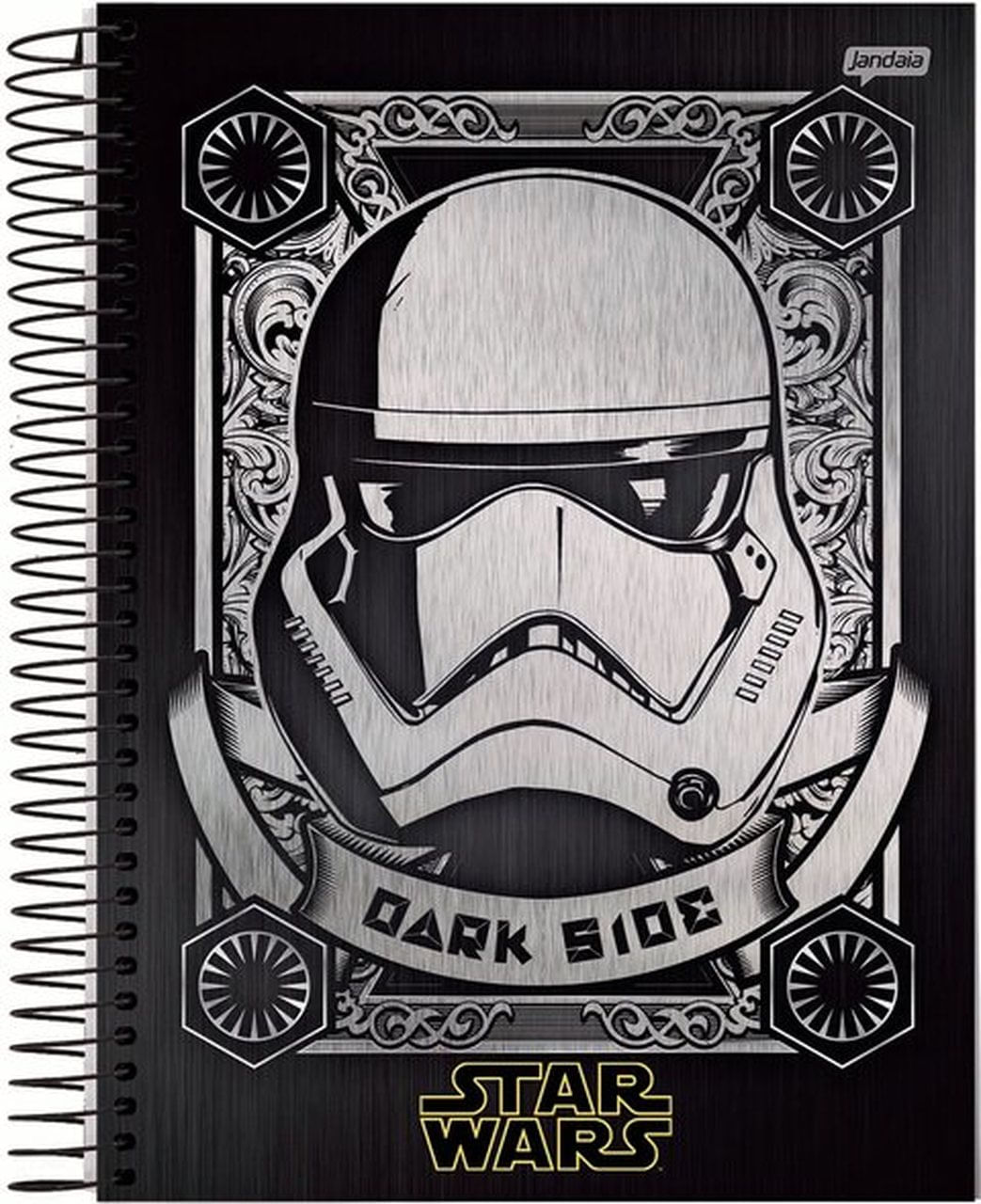 Caderno Star Wars - Personagens - 1 Matéria - Jandaia - Caderno