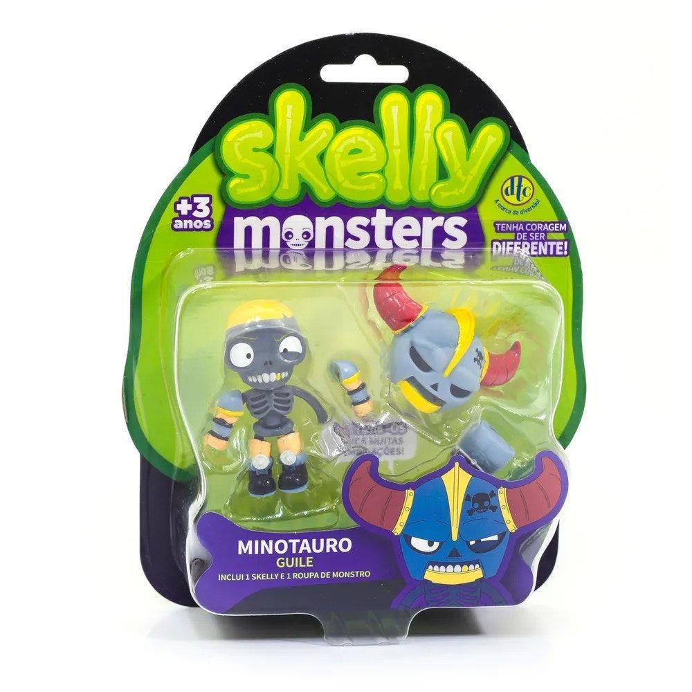 Brinquedo Skelly Monster Dtc 5041 4 Modelos Envio Aleatório Brinquedo Skelly Monster Dtc 5041 4 Modelos Envio Aleatório