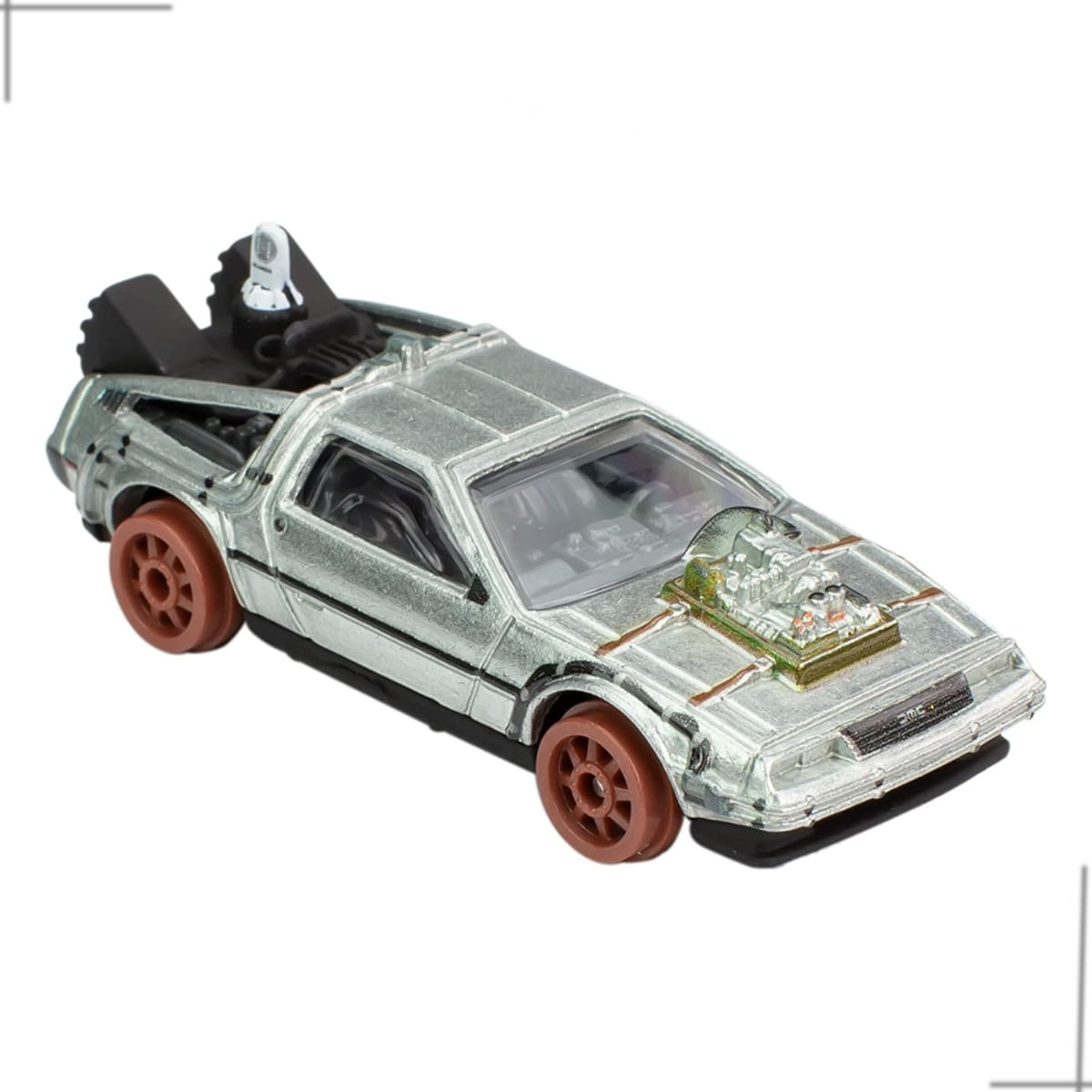 Hot Wheels Back to the Future Delo DeLorean Mattel HCP22 - Ri Happy