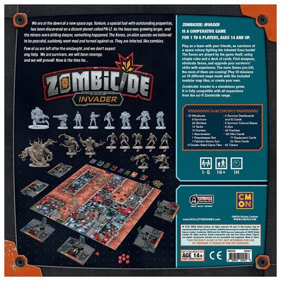 Jogo de Estratégia Zombicide 2 Ediçã 1 a 6 Jogadores, Para Maiores