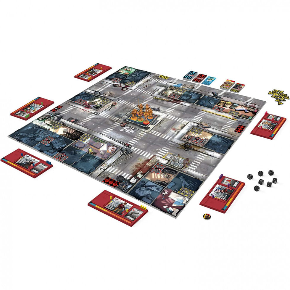 Jogo de Estratégia Zombicide 2 Ediçã 1 a 6 Jogadores, Para Maiores