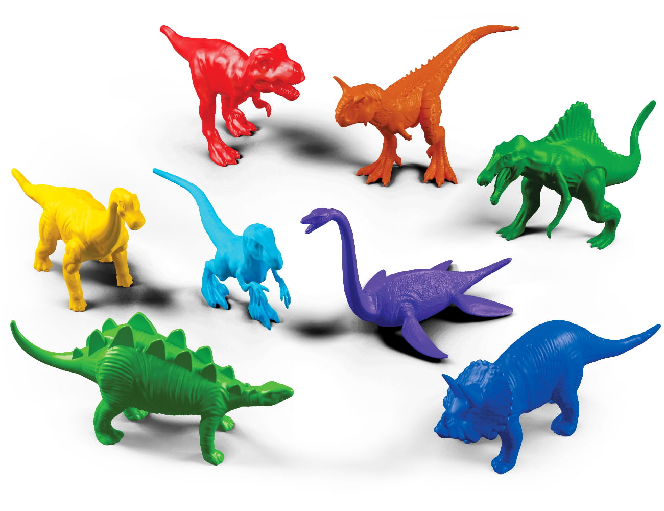 Blocos de Montar Parque de Dinossauros Infantil Educativo - Ri Happy