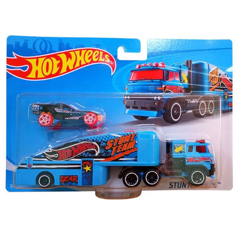 Caminhão de Brinquedo Hot Wheels Roda Livre Fun - Azul+Vermelho