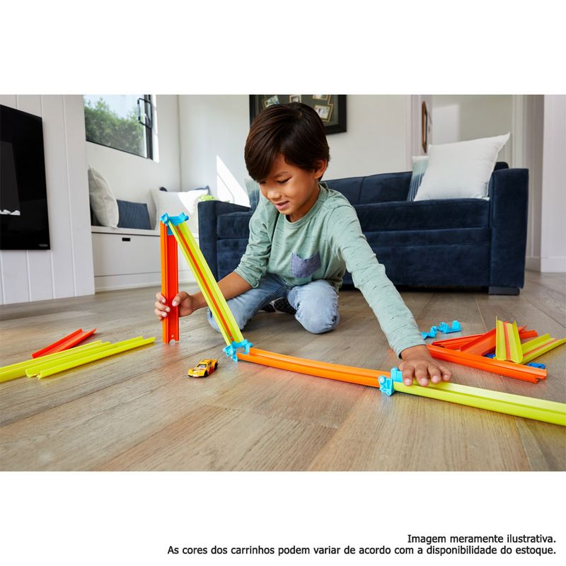 Pista-de-Percurso-e-Veiculo---Hot-Wheels---Track-Builder---Conjunto-de-Pista-Dobravel---Mattel