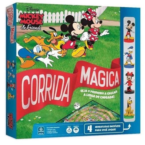 Jogo de Tabuleiro - Disney - Mickey Mouse e Amigos - Corrida Mágica - Copag
