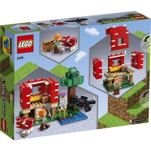 A Casa Cogumelo Lego Minecraft - Fátima Criança