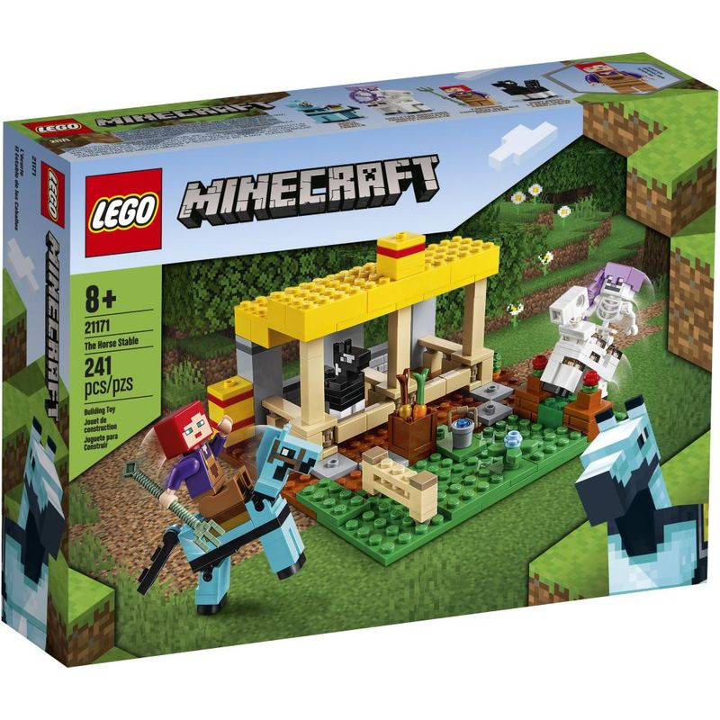 LEGO-Minecraft---O-Estabulo-de-Cavalos---21171-0