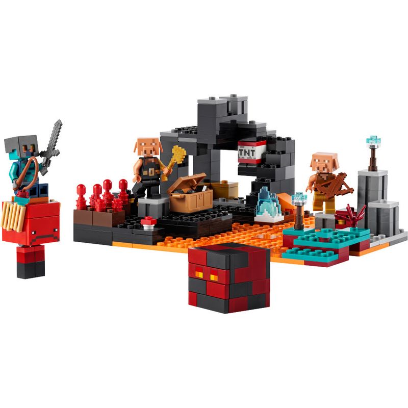 Lego Minecraft Portal em Ruínas