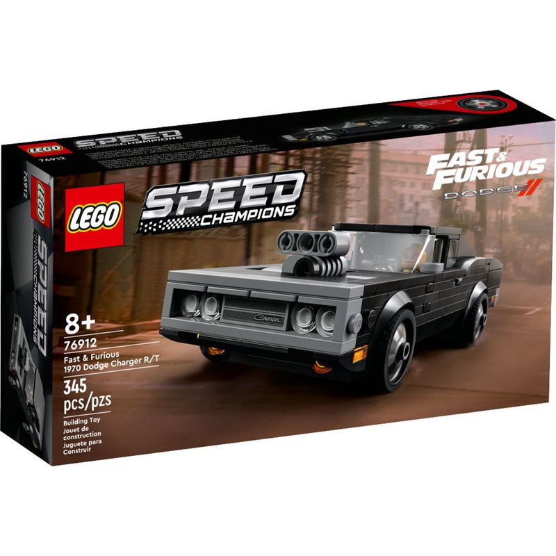 LEGO---Spped-Champions---Dodge-Charger---Fast-E-Furious---76912-0