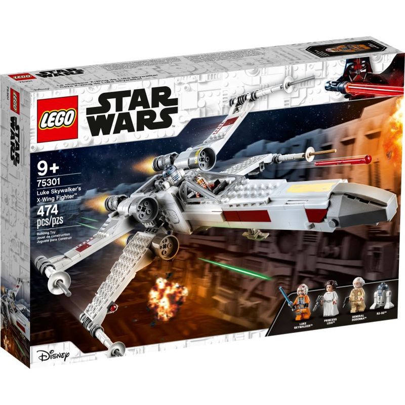 LEGO-Star-Wars---O-X-Wing-Fighter-de-Luke-Skywalker---75301-0