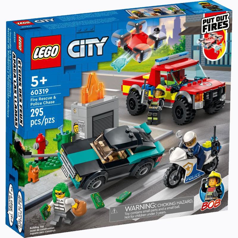 LEGO-City---Fire-Rescue-e-Police-Chase---60319-0