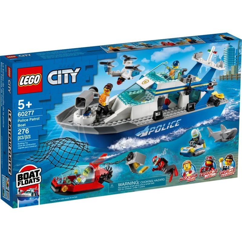 LEGO-City---Barco-da-Patrulha-da-Policia---60277--0