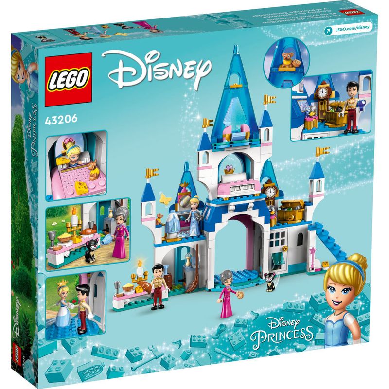 LEGO---Disney---Princess---Castelo-da-Cinderela-e-do-Principe-Charming---43206-1