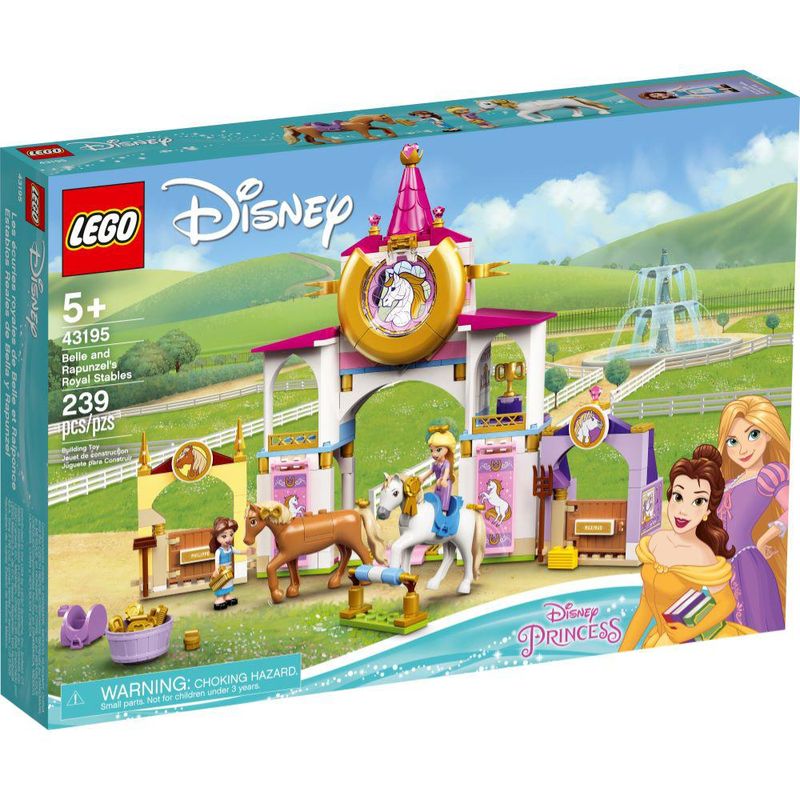 LEGO-Disney-Estabulos-Reais-de-Bela-e-Rapunzel---43195-0