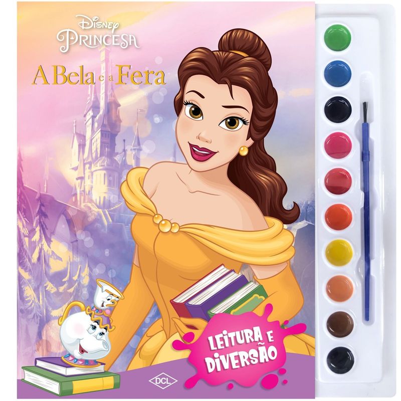 Livro---Disney-Princesa---A-Bela-E-A-Fera---Aquarela---Catavento-0