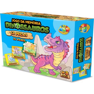 Jogo Educativo Jogo de Mesa Dinossauro Brinquedo Infantil - Ri Happy